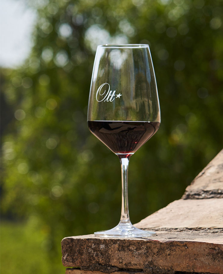 un-verre-de-vin-rouge-de-provence-pose-sur-un-mur-de-pierre