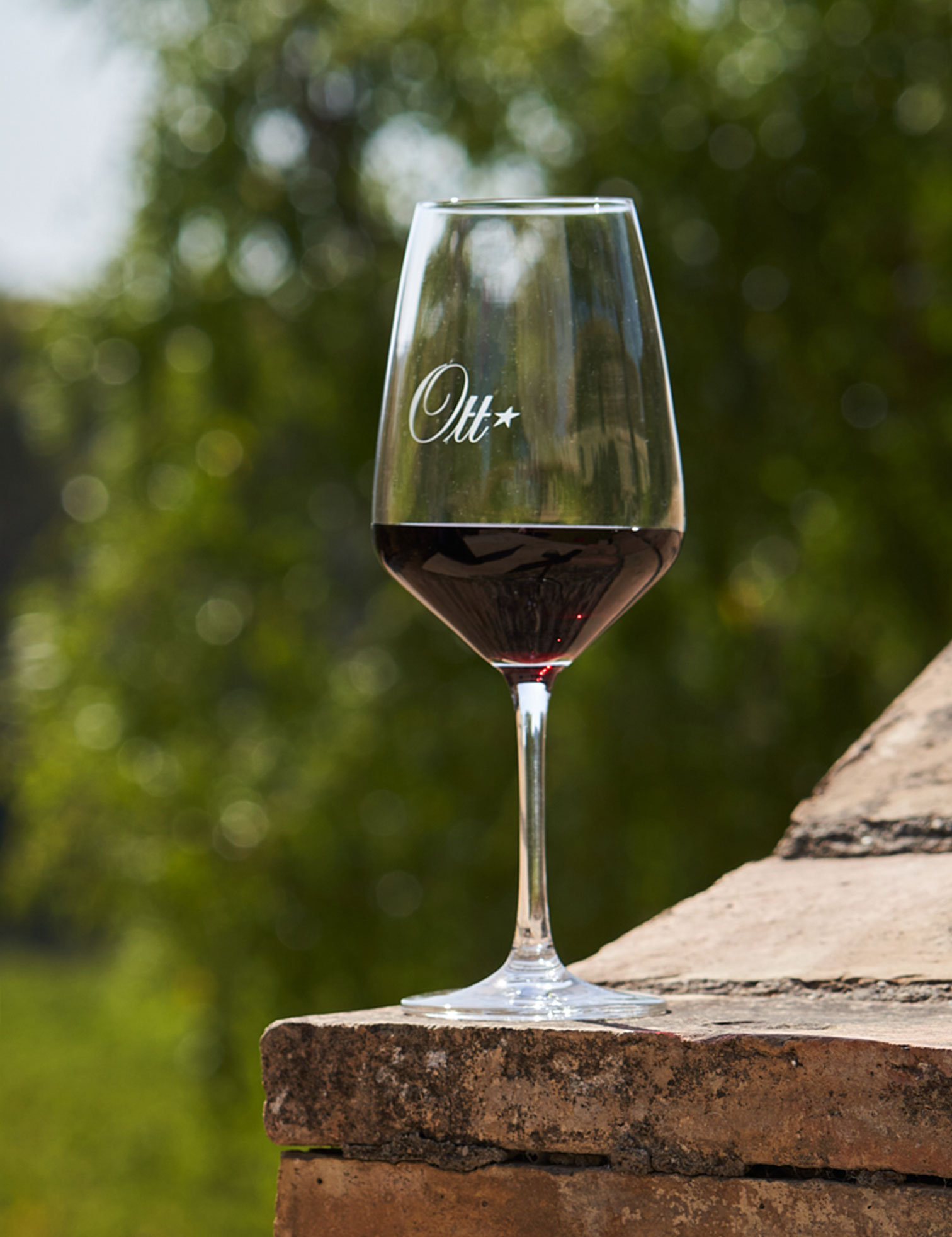 un-verre-de-vin-rouge-de-provence-pose-sur-un-mur-de-pierre